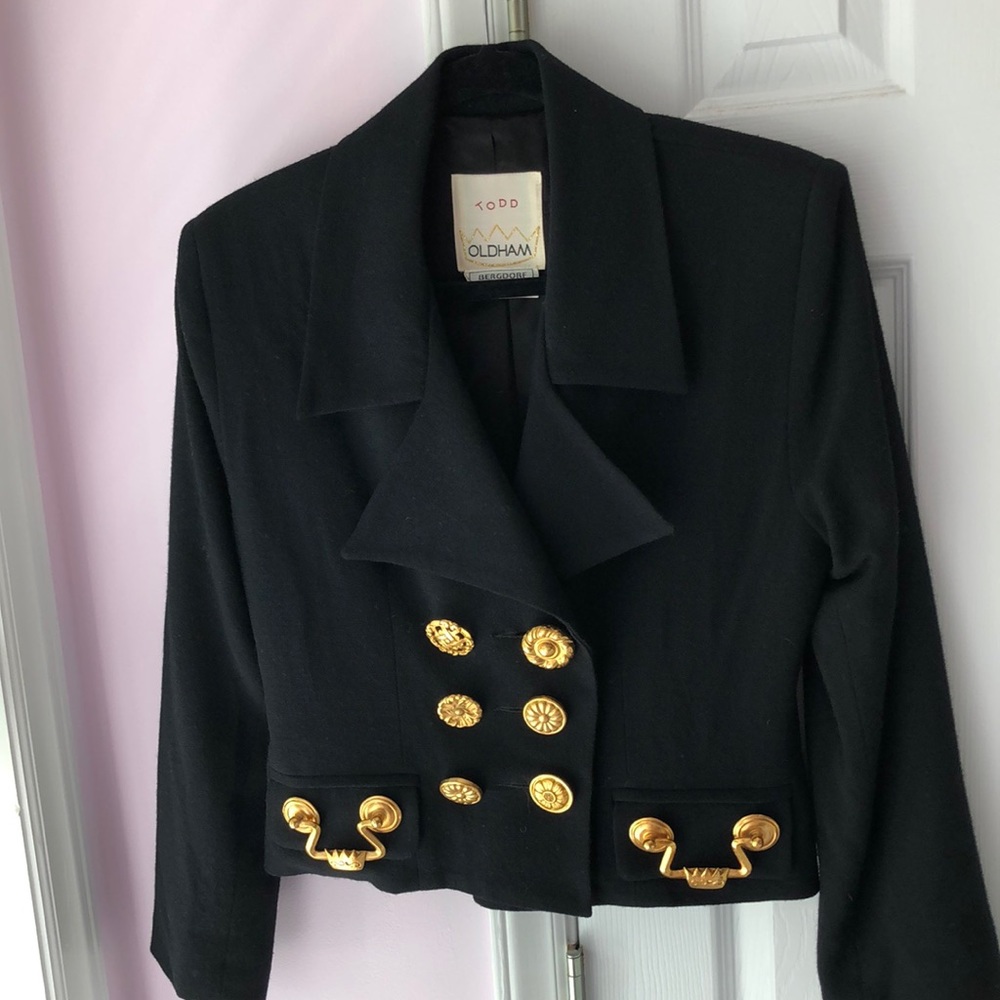 Todd Oldham cropped wool jacket- AMAZING!!!!!